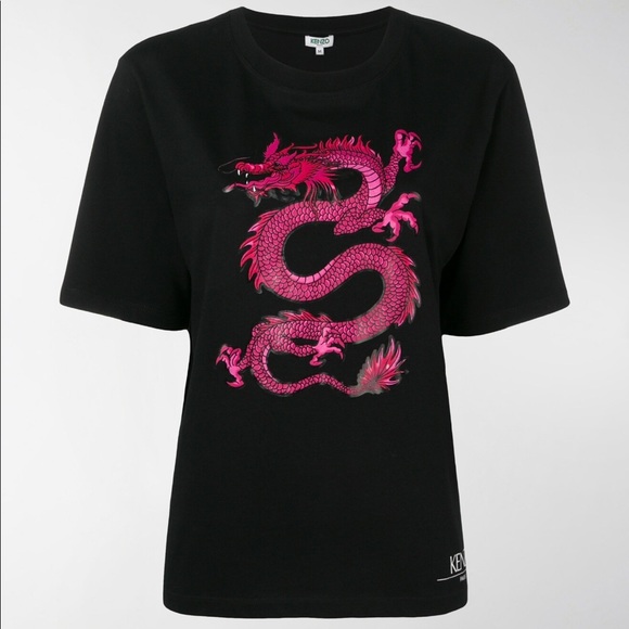 kenzo t shirt dragon